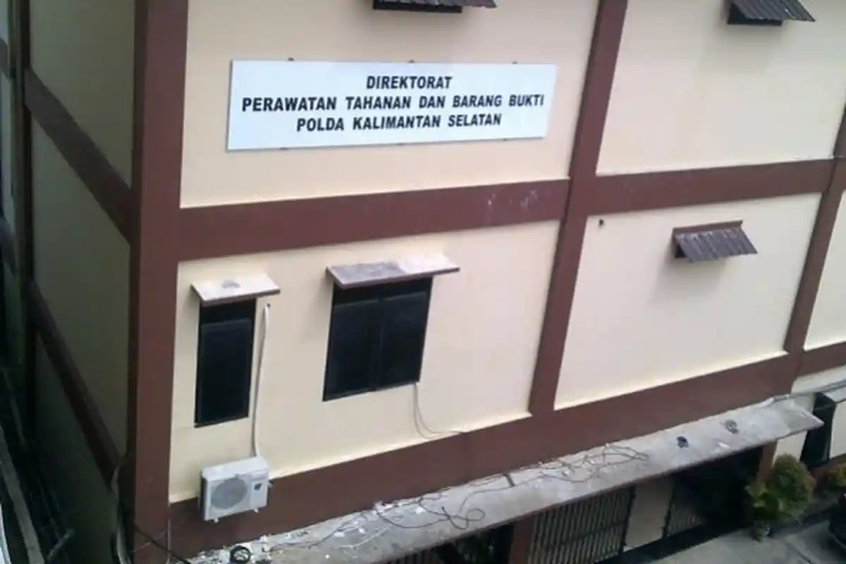 Tahanan Narkoba Tewas di Sel Tahti Polda Kalsel, 8 Penghuni Jadi Tersangka