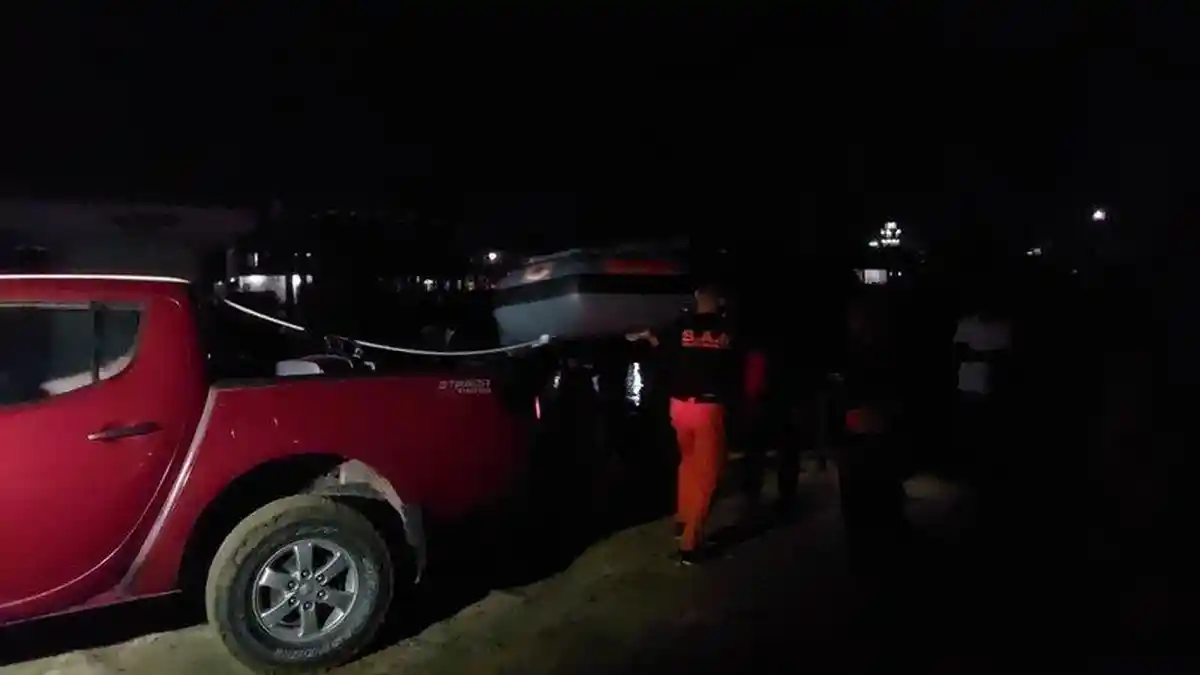 BPBD Aceh Tamiang Kerahkan Dua Perahu Karet, Cari Pemuda Langkat Sumut yang Terjun ke Sungai