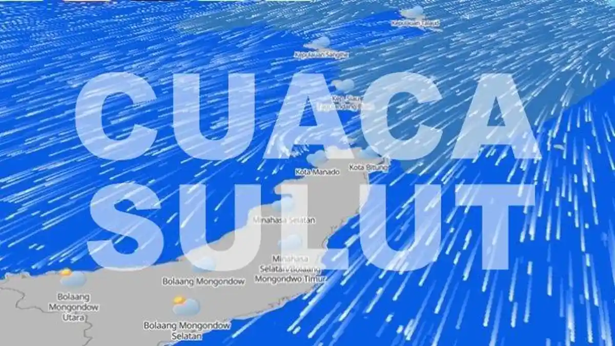Prakiraan Cuaca di Sulawesi Utara Besok Minggu 14 September 2025