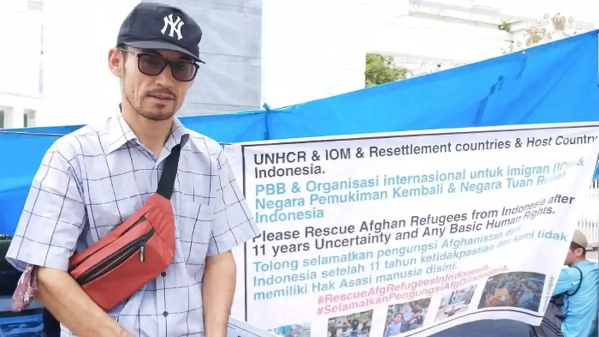 Minta Perhatian Edy Rahmayadi, Pengungsi Afghanistan Ancam Menginap di Kantor Gubernur