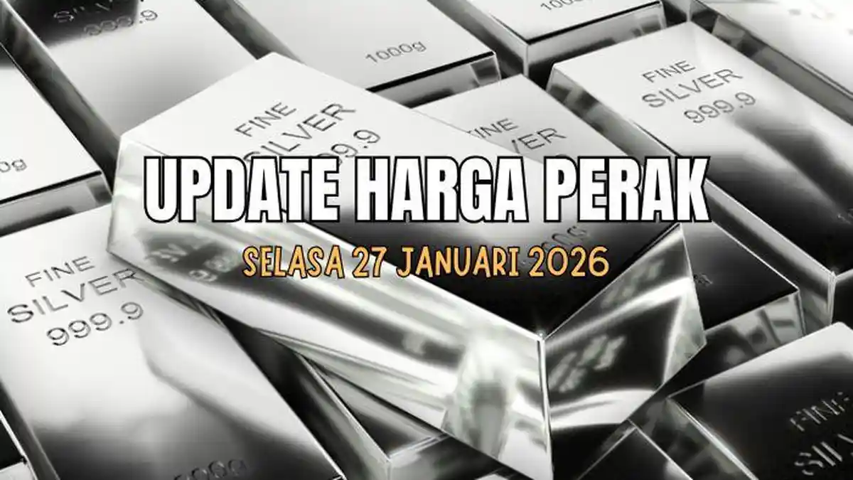 Update Harga Perak Hari Ini Selasa 27 Januari 2026: Tembus Rp 59.216 per Gram
