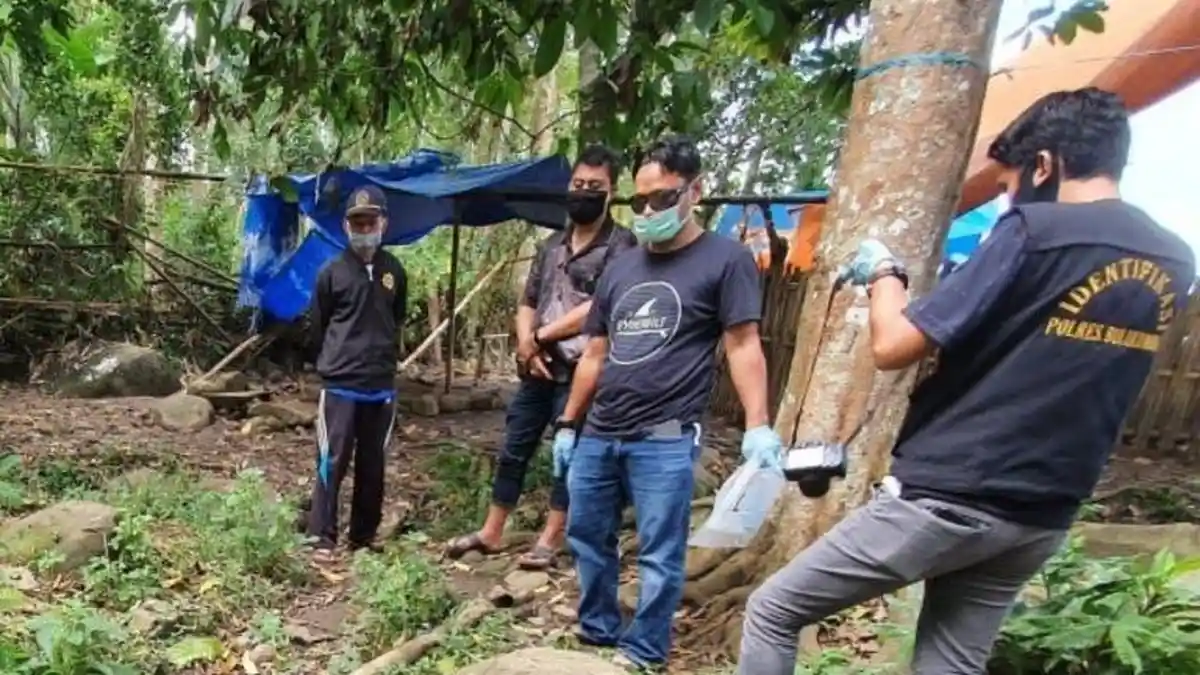 Olah TKP Pembunuhan Warga Bantaeng, Satreskrim Polres Bulukumba Temukan Fakta ini