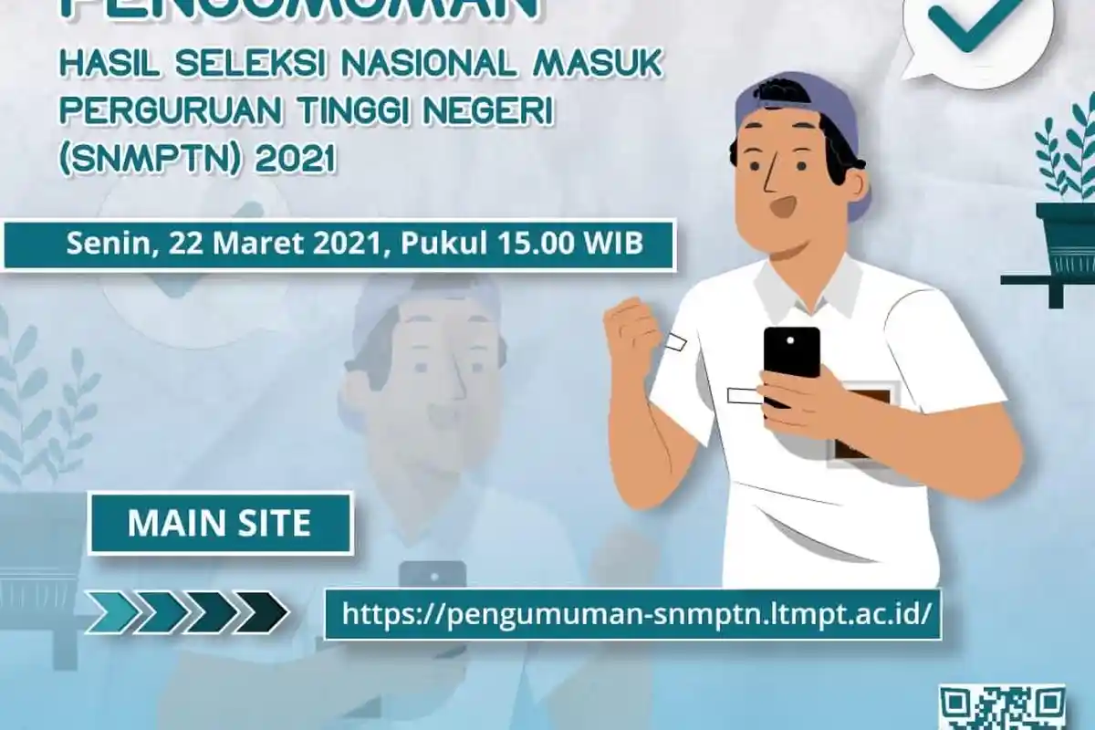 Link Pengumuman Hasil SNMPTN 2021 UGM, Undip, UI, IPB, ITB