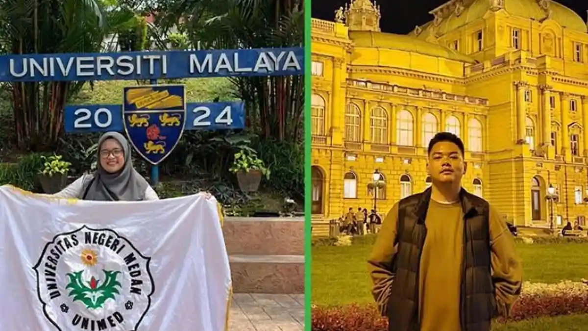 Dua Mahasiswa UNIMED Lolos Program IISMA 2024 di Kroasia dan Malaysia