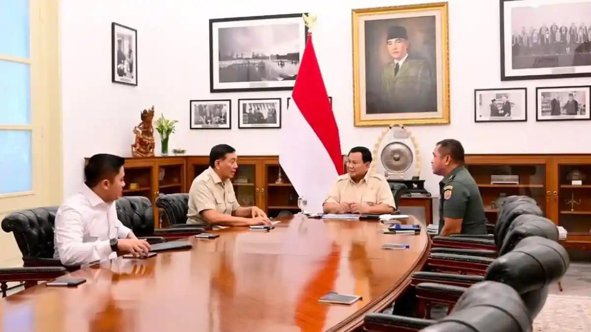 KSAD Laporkan Pembangunan Rumah Dinas Prajurit ke Presiden Prabowo