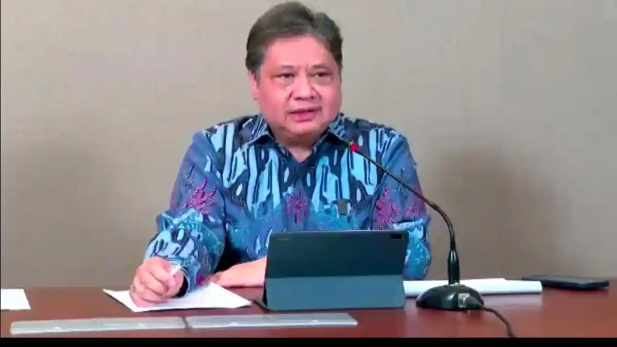 Menko Airlangga Sebut Peluang Indonesia Mengalami Resesi Makin Mengecil Dibanding Negara Lain
