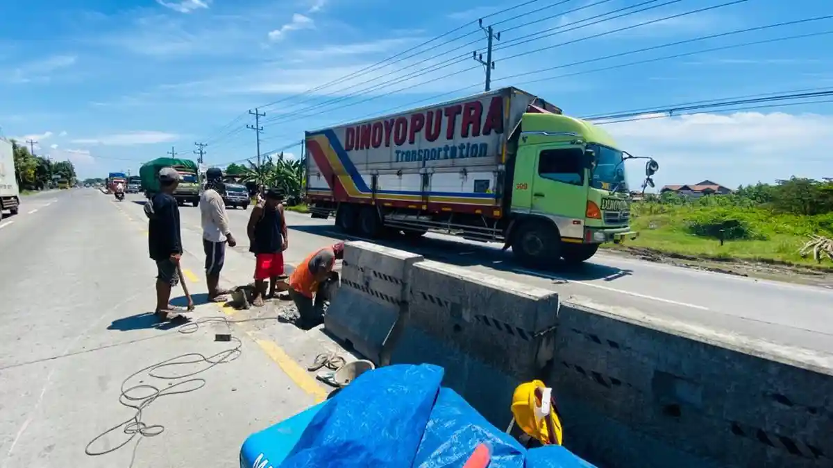 H-8 Lebaran, Ruas Jalan Losari - Perbatasan Pemalang Siap Dilewati Pemudik 