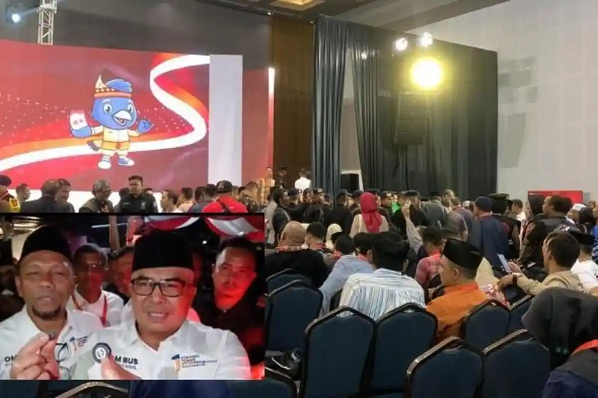 Ricuh Debat Pilkada Aceh 2024, Cagub Bustami Diduga Pakai Clip On, Pendukung Paslon 02 ke Panggung