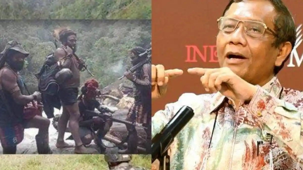 KKB Papua Gelorakan HAM untuk Merdeka, Tapi Bunuh Warga Sipil dengan Keji, Mahfud MD Sebut HOAKS