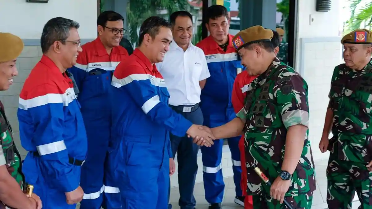 Kilang Pertamina Plaju Terus Jalin Kemitraan Strategis Amankan Obyek Vital Nasional