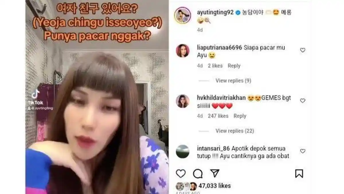 Ayu Ting Ting Keceplosan Ngaku Punya Pacar, Status Boy William Terkuak