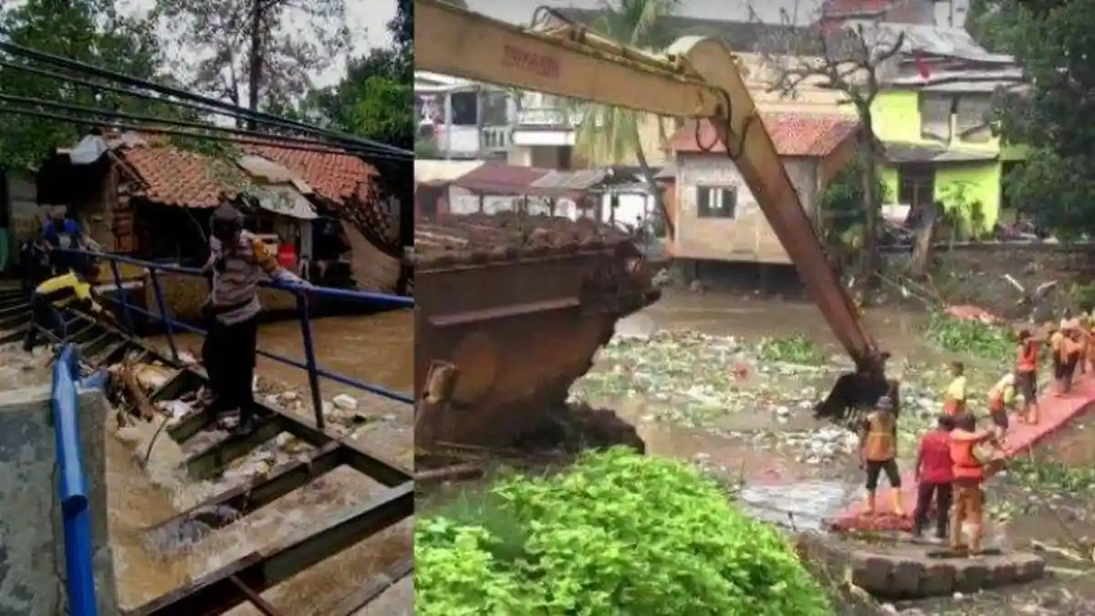WNA Tenggelam di Sungai saat Kabur Usai Tikam Seorang Warga, Jasad Belum Ditemukan