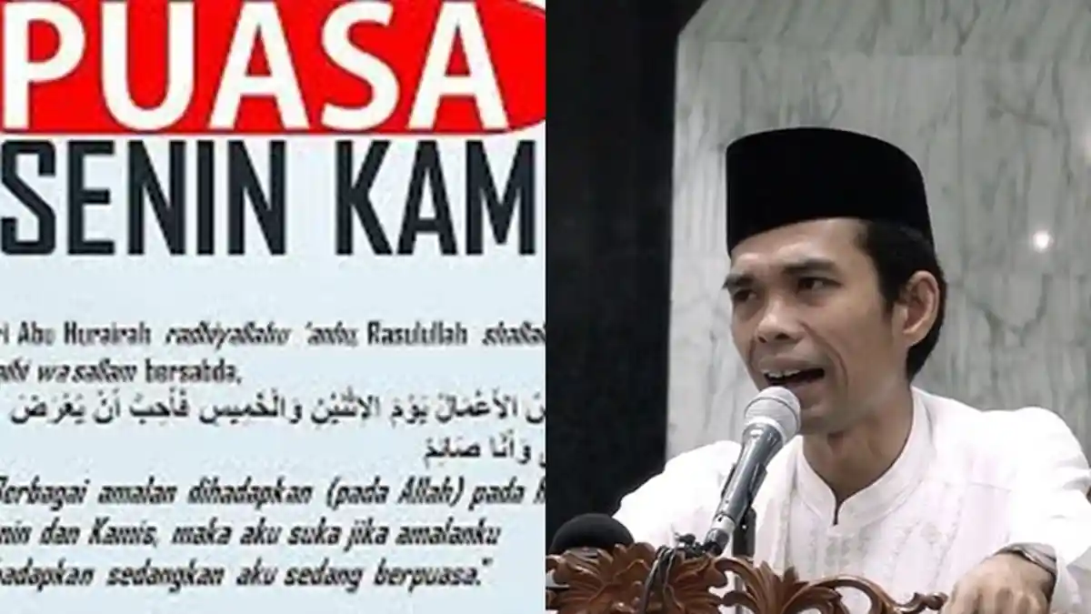 Niat Puasa Senin Kamis, Ustadz Abdul Somad Ungkap Terapi yang Diajarkan Rasulullah 14 Abad Lalu