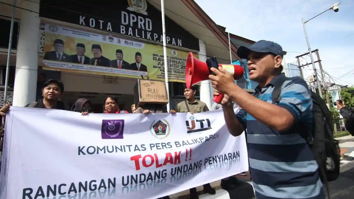 AJI Balikpapan Nilai Perumusan RUU Penyiaran Tidak Melibatkan Masyarakat