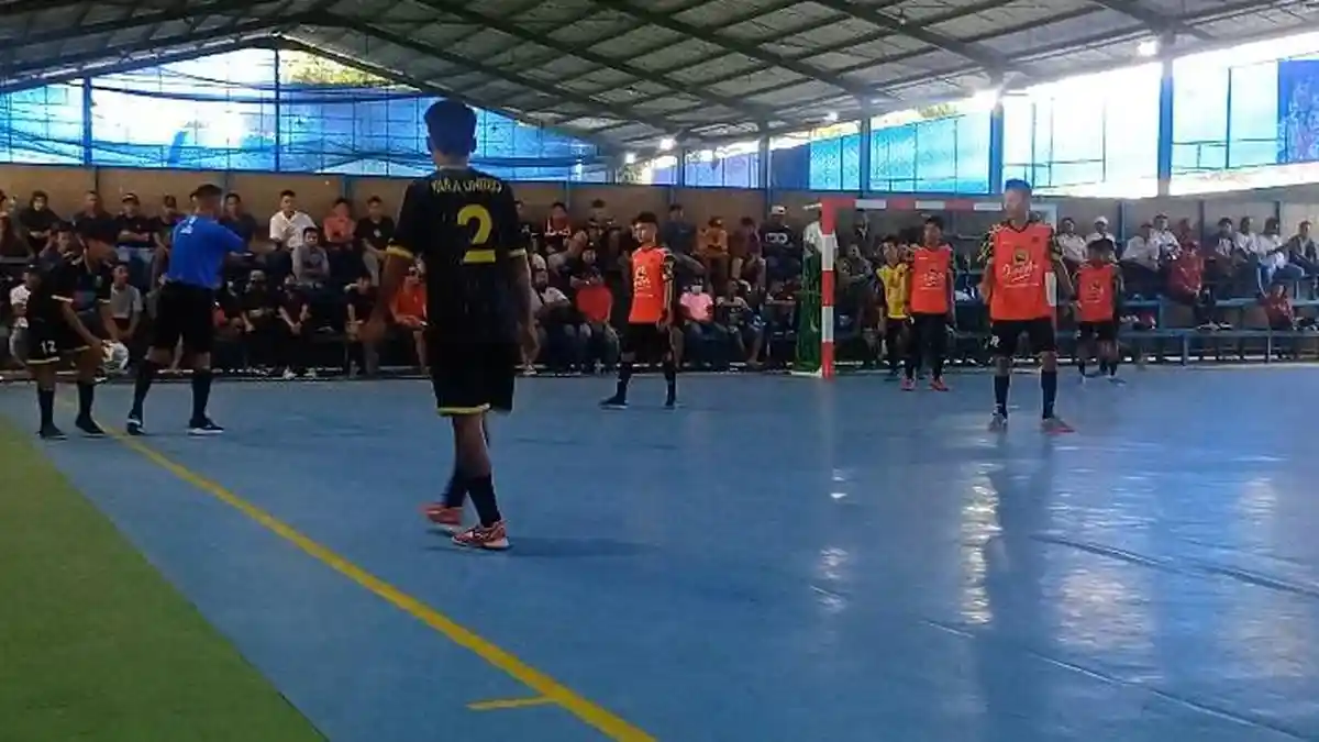 Gumumae Ditahan Imbang Wizard FT di Futsal Liga Nusantara Maluku 2022