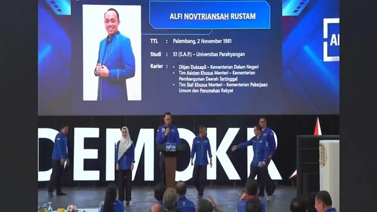 Sosok Alfi Rustam Kader Sumsel, Dipercaya AHY di Deputi Pelatihan Saksi ...