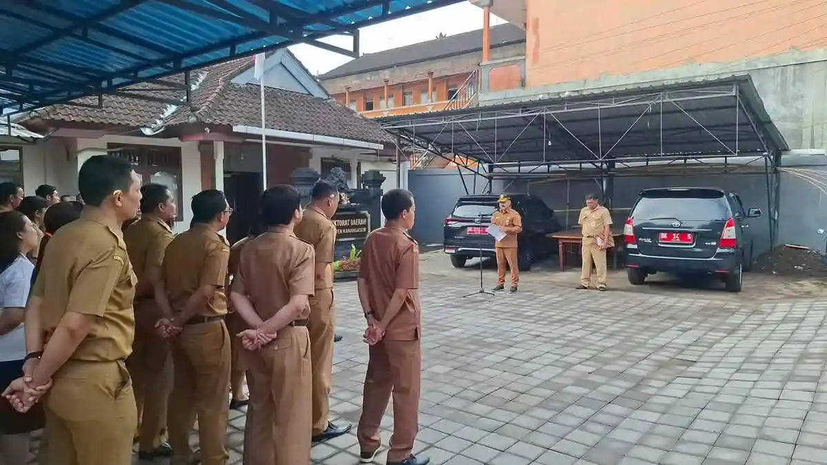 Sekda Karangasem Sidak Awal Tahun, Minta Tim GDN Diaktifkan