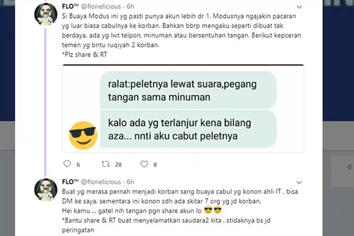 Beredar di Sosmed, Modus Penipuan: Cewek Diajak Pacaran, tapi Ujung-ujungnya Pelaku Lakukan Ini