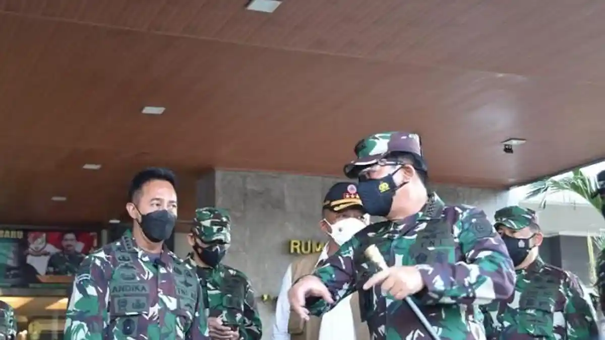Panglima TNI dan KSAD Bahas Lokasi Ideal Rumkitlap