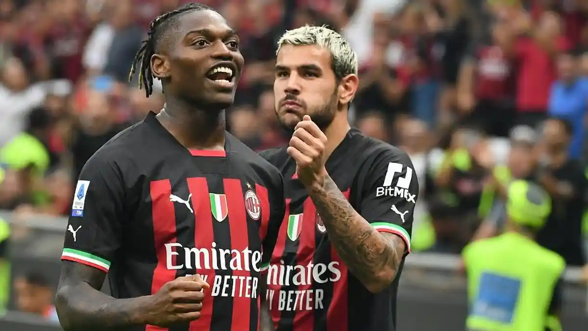 Hasil AC Milan vs Inter Milan, Rafael Leao 2 Gol, Olivier Giroud 1 Gol, AC Milan Menang