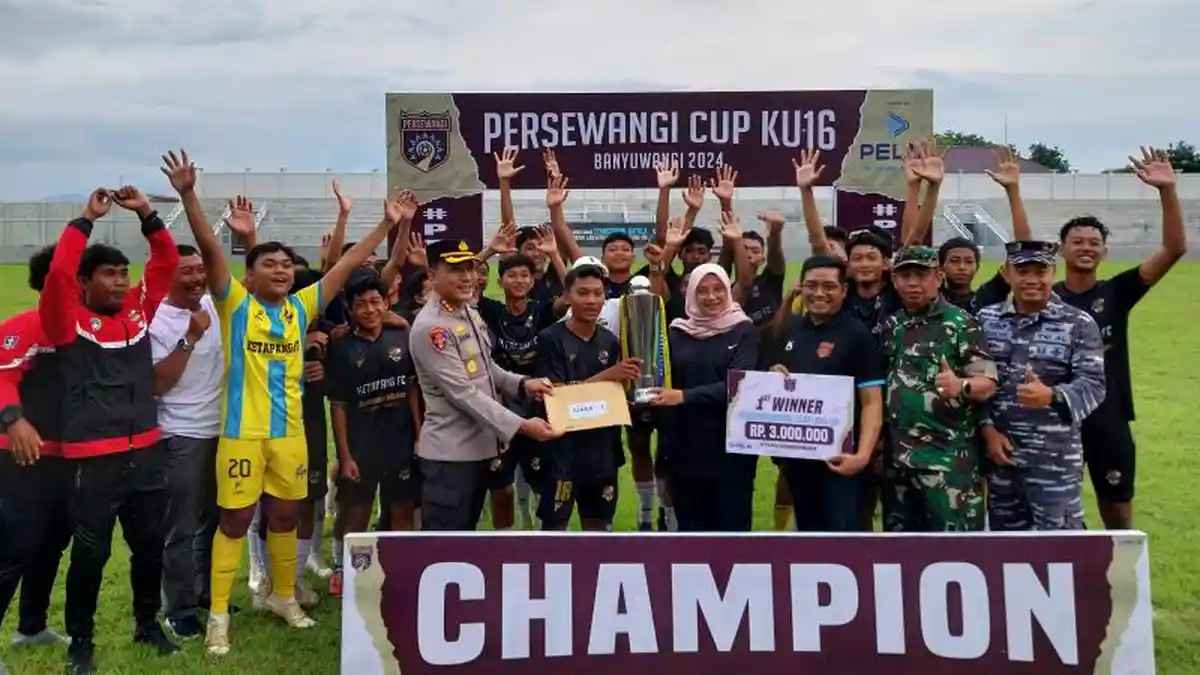 Hadiri Final Persewangi Cup, Bupati Ipuk Dukung Pengembangan Olahraga di Banyuwangi 