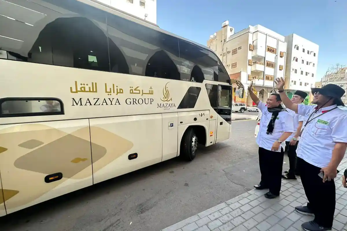 Mobilisasi Jamaah Haji dari Makkah ke Madinah, 2.400 Bus Dipantau GPS