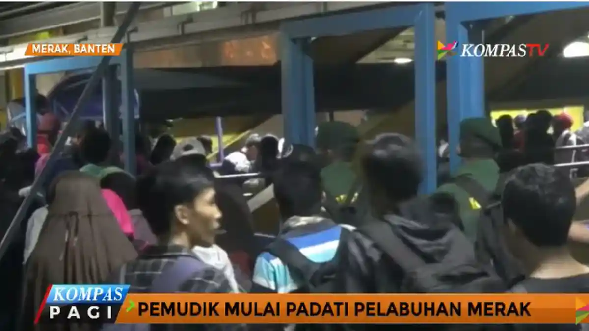 Malam Ini Puncak Mudik di Pelabuhan Merak, Pemudik Diprediksi Naik Dua Kali Lipat