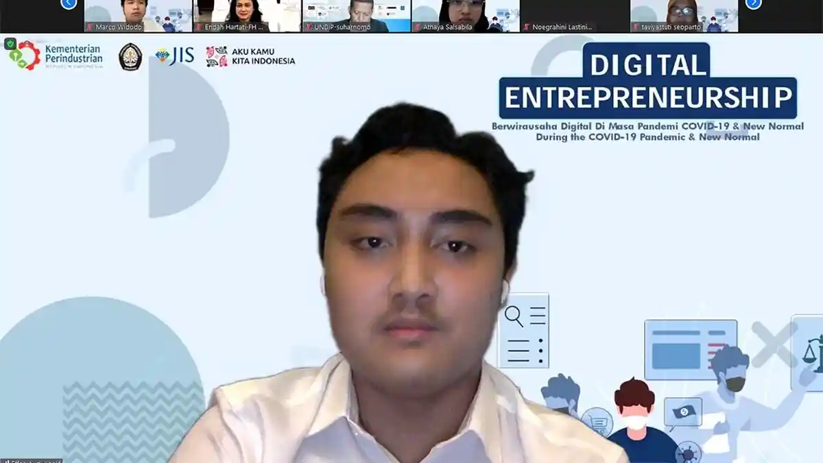 Saat Pandemi, Generasi Muda Diajak Berwirausaha dengan Digital Marketing