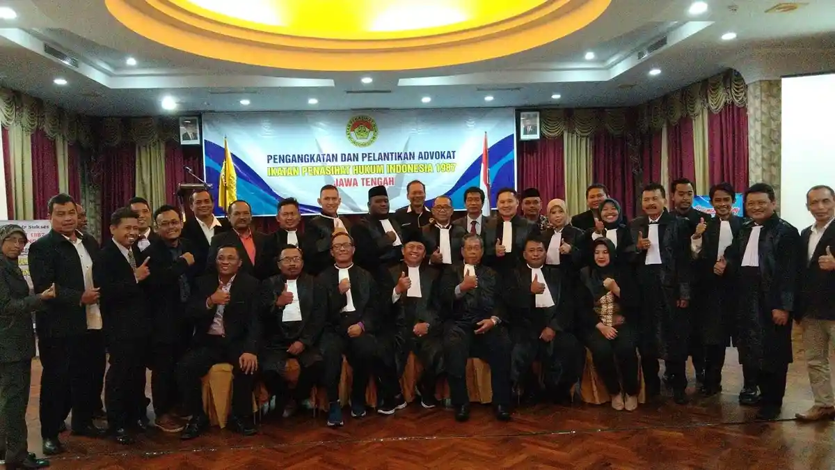 Melantik 12 Calon Advokat, IPHI Jawa Tengah Kembali Bangkit