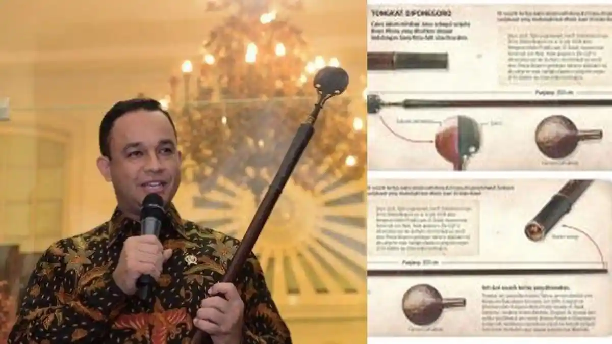 Viral Usai Diceritakan Anies, Kisah Tongkat Cakra Pangeran Diponegoro dan Makna dalam Mitologi Jawa