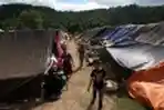 Aktivitas Pengungsi Gempa Lombok