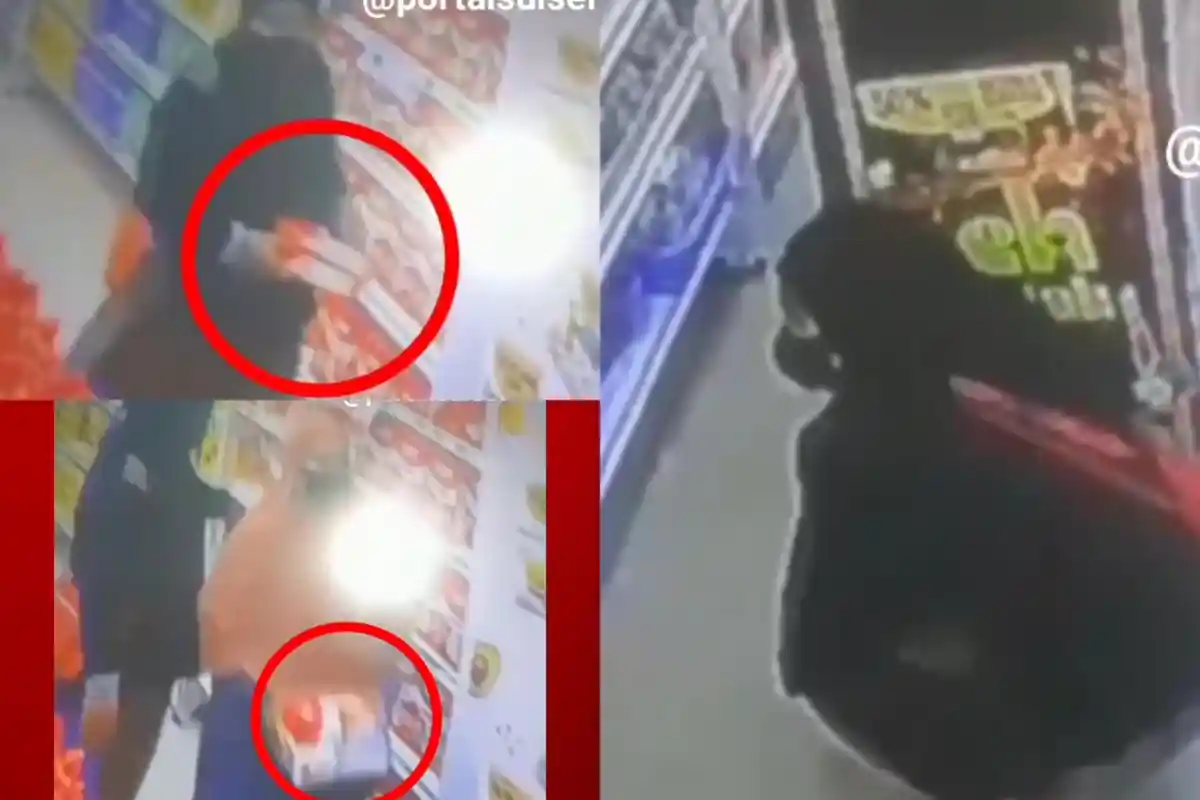 Viral Aksi Emak-emak Curi Susu Buku di Toko Swalayan di Makassar, Terekam CCTV