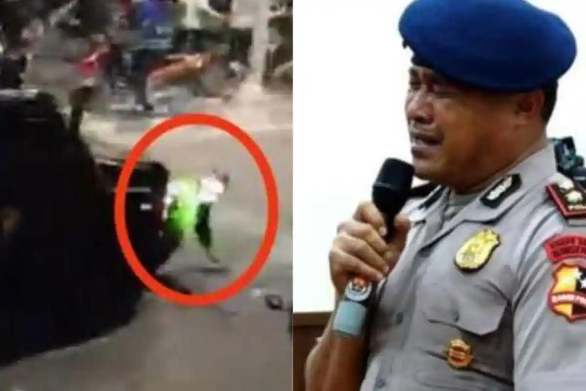 Tangis Kompol Cosmas Dipecat karena Lindas Ojol Affan: Demi Tuhan, Tidak Niat Membuat Celaka