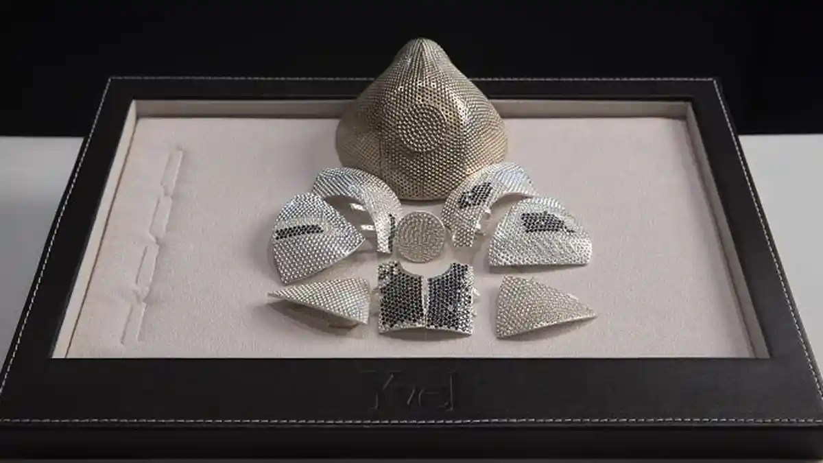 Perusahaan Perhiasan Israel Produksi Masker Termahal di Dunia, Berbahan Emas dan Bertabur Berlian