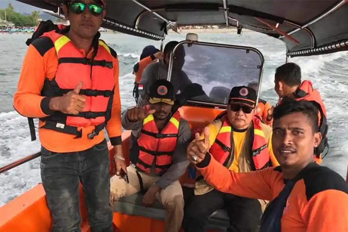 BPBK Abdya dan RAPI Lanjutkan Pencarian Keuchik Blang Makmur