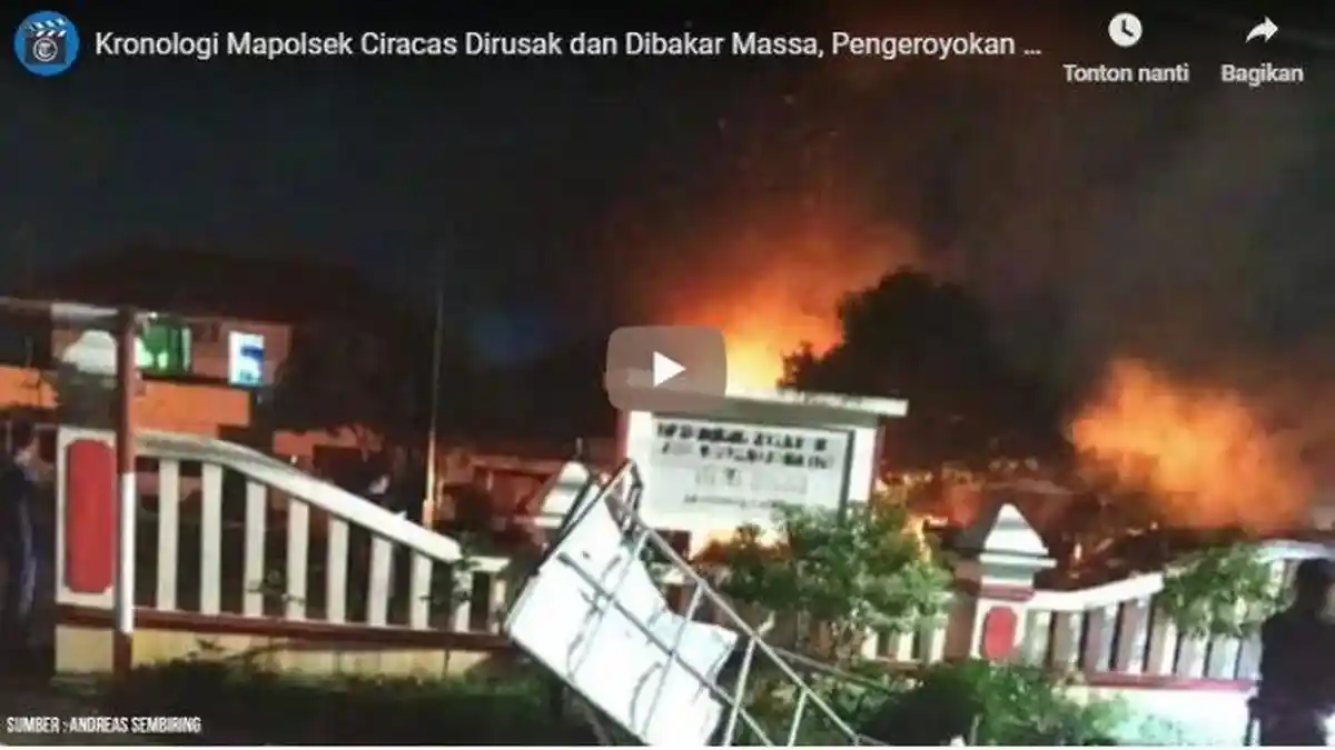 Anggota TNI yang Terbukti Ikut Merusak dan Membakar Mapolsek Ciracas Bakal Dipecat