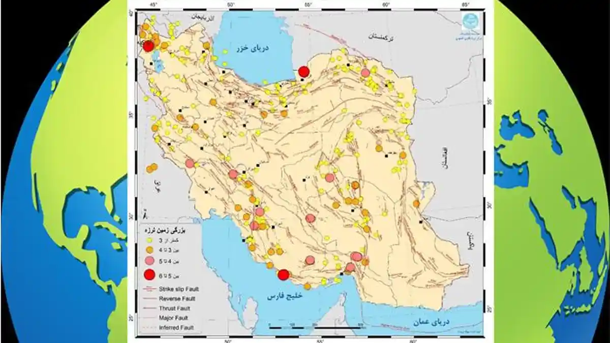 Di Iran Lebih dari 440 Gempa Bumi Terjadi dalam Sebulan