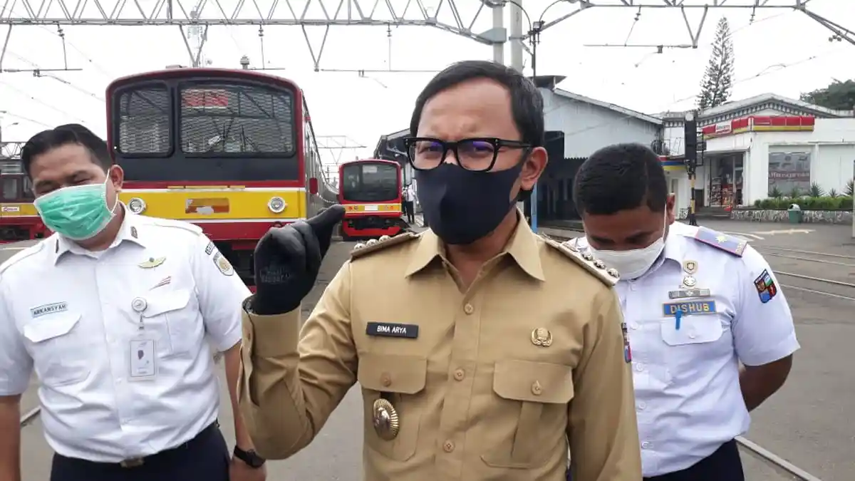 Tanggapi Pria Ngamuk saat PSBB di Kota Bogor, Bima Arya : Tolong Dipahami dan Ditaati