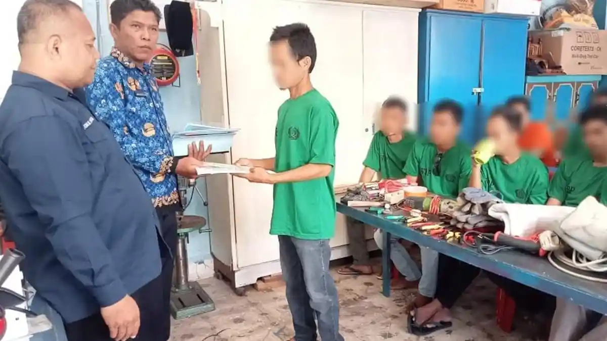 Optimalkan Potensi WBP, Lapas Kotanopan Kemenkumham Sumut Gelar Pelatihan Keterampilan Bersertifikat