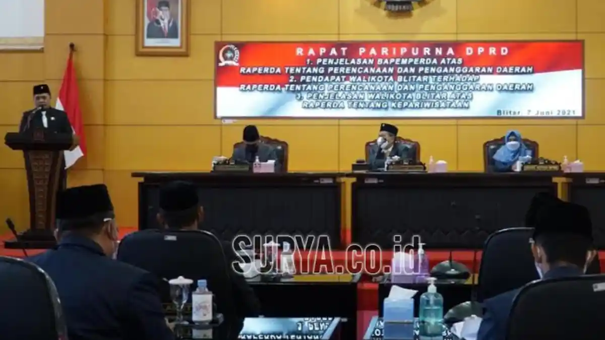 Sinkronkan Program, DPRD Kota Blitar Usulkan Raperda Inisiatif Perencanaan dan Penganggaran Daerah