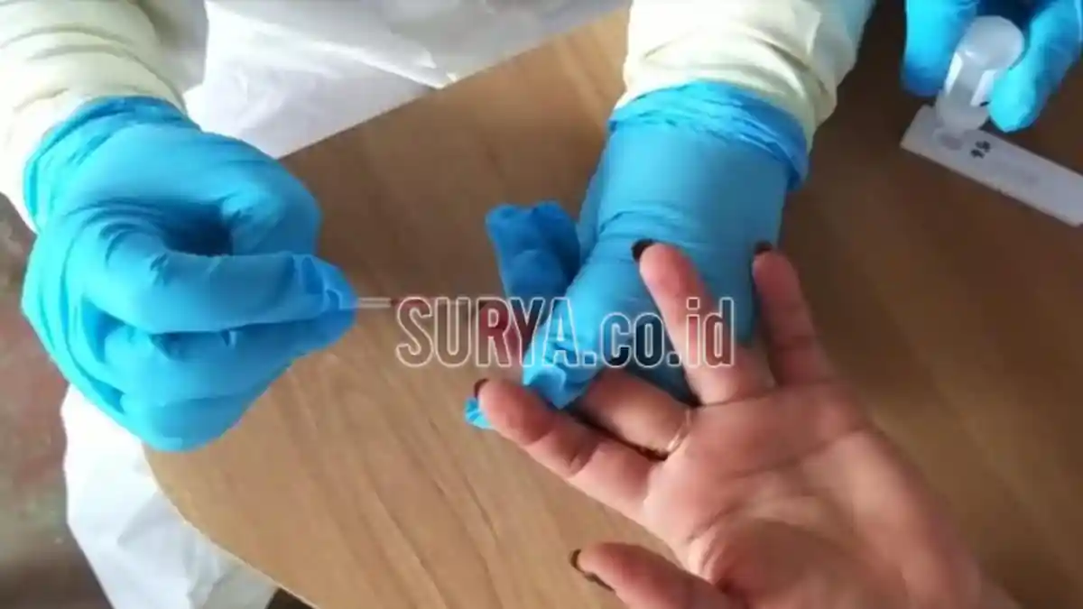 Rapid Test Covid-19 di Desa Giripurno Kota Batu, Ada 31 Orang yang Reaktif