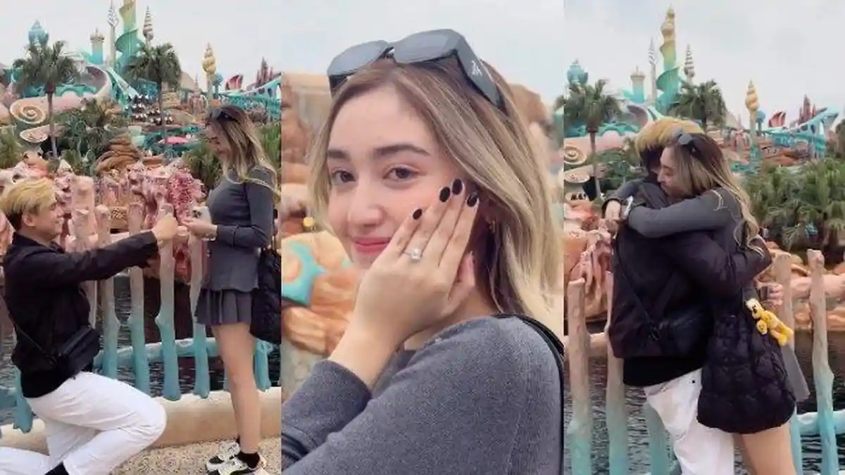 Ranty Maria Dilamar Rayn Wijaya di Luar Negeri di Hari Ulang Tahunnya