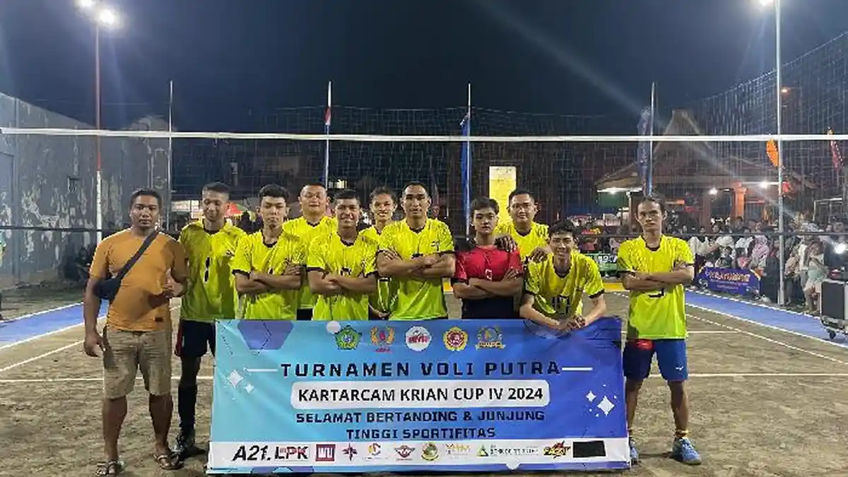 22 Tim Voli Desa Meriahkan Kartarcam Krian Cup IV, Jadi Ajang Cari Bibit Pemain Berbakat