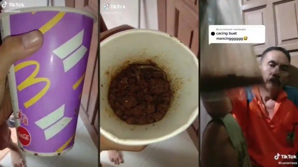 VIRAL Curhat ARMY, Rela Cuti Kerja Demi Gelas BTS Meal, Malah Dipakai Ayah Wadah Cacing Buat Mancing