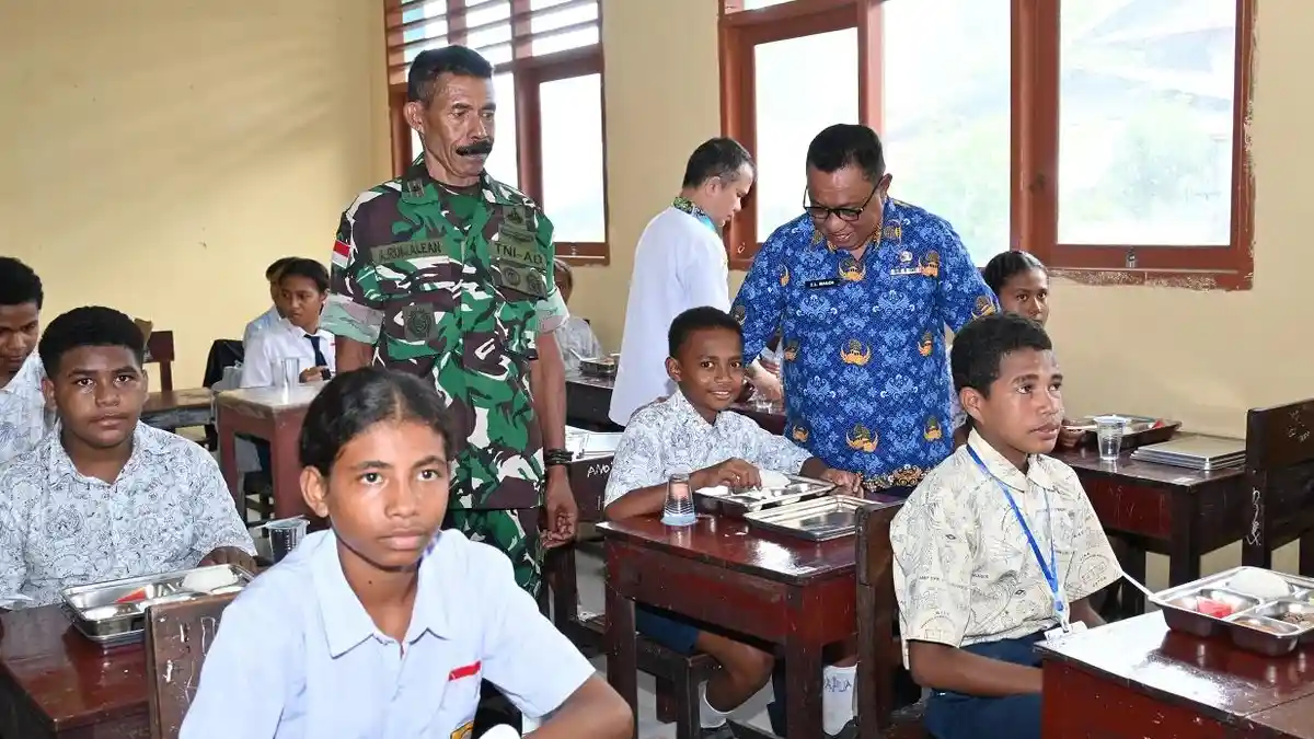 Kebersihan Jadi Fokus Utama Program MBG Biak Numfor