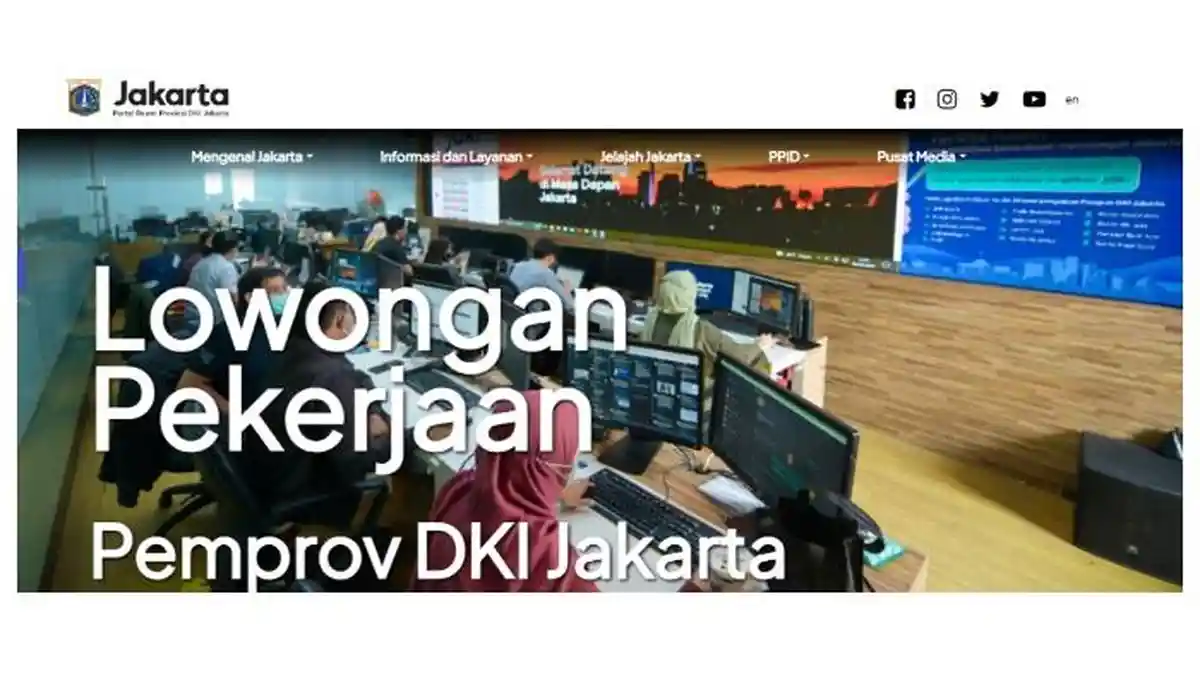 3 Lowongan Kerja Pemprov DKI Jakarta, Gaji Mulai dari Rp 10-12 Jutaan