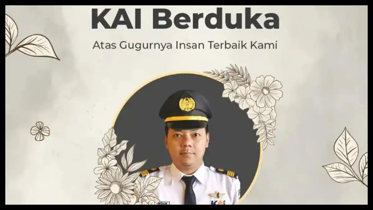 Mengenang Sosok Abdillah Ramdan,  Asisten Masinis Gugur dalam Kecelakaan KA Jenggala Ditemper Truk