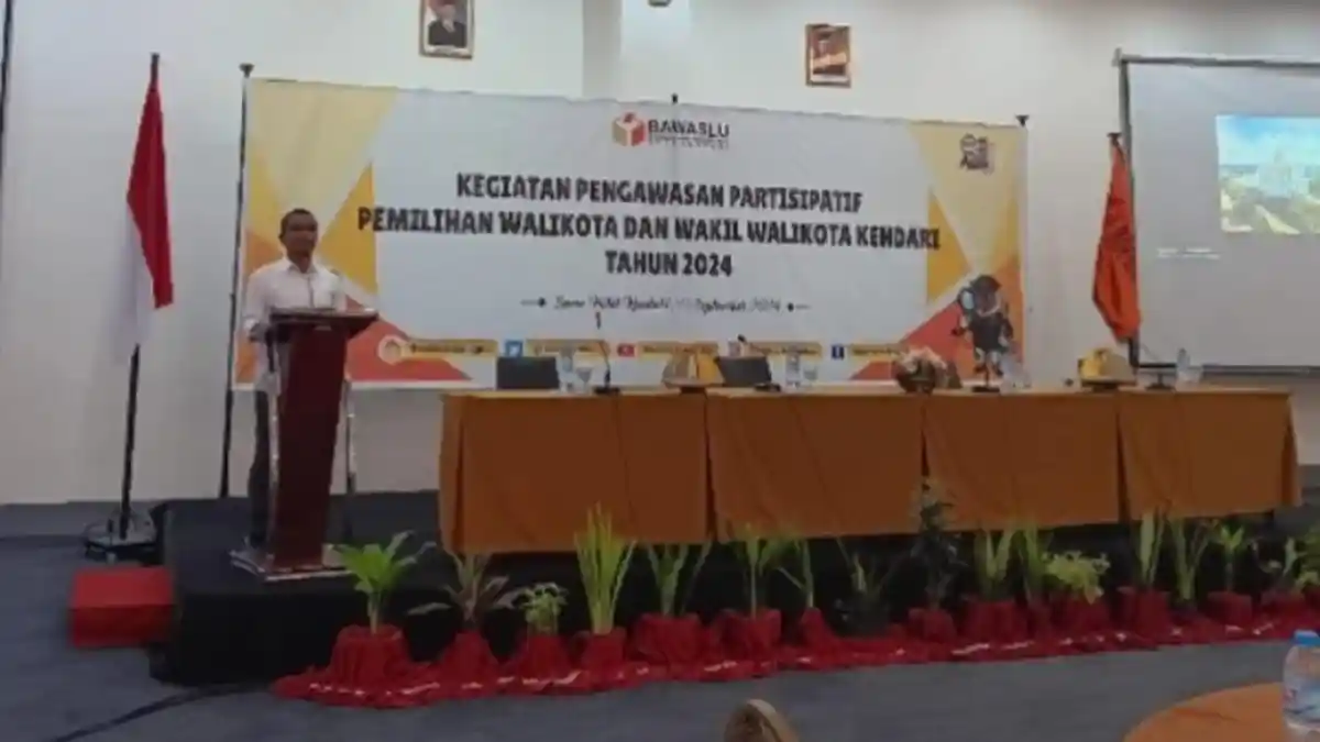 Bawaslu Kendari Libatkan Pelajar, Mahasiswa dan Media Awasi Jalannya Pilkada Serentak 2024