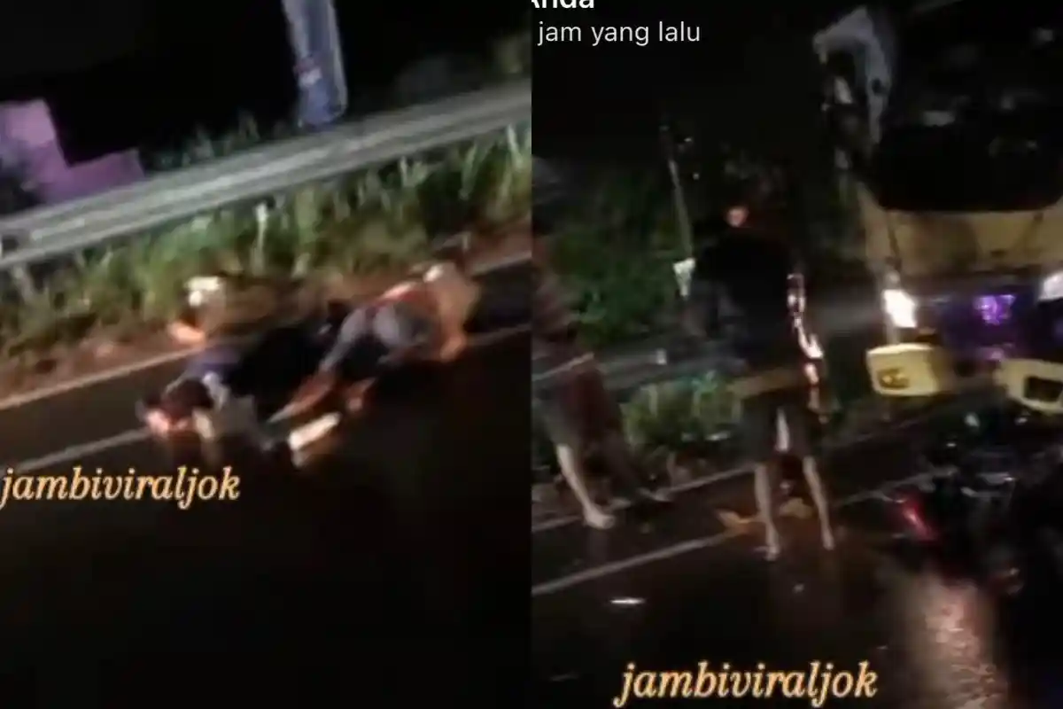 Truk Batu Bara Ugal-ugalan, Tabrak Pengendara Motor Hingga Tewas di Jalan Lingkar Barat Kota Jambi
