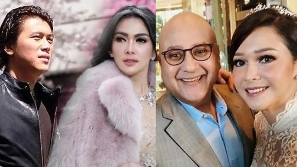 Syahrini dan Reino Barack Dikabarkan Tiru Pernikahan Maia Estianty dan Irwan Mussry?